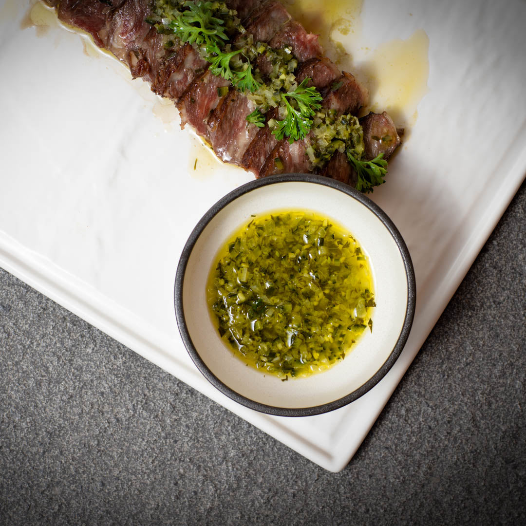Argentinian Balsamic Steak Marinade Chimichurri Sauce Recipe